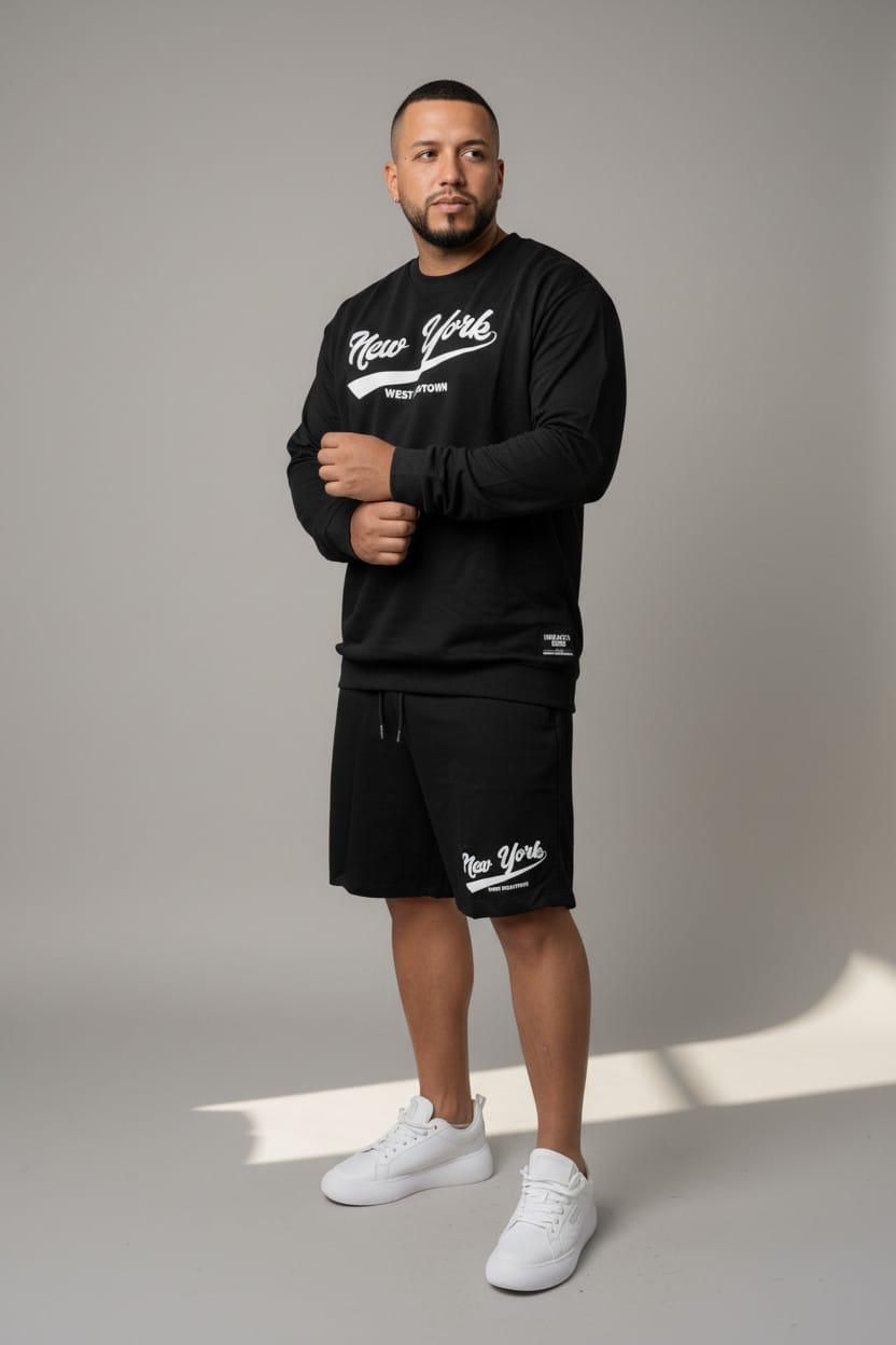 Conjunto Oversize Algodon New York 250gr