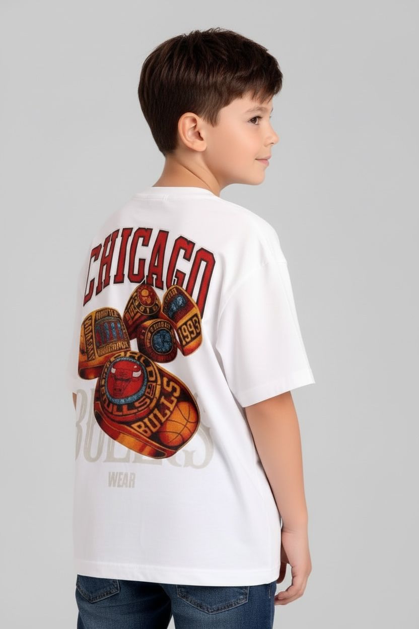 camiseta oversize chicago 250gr