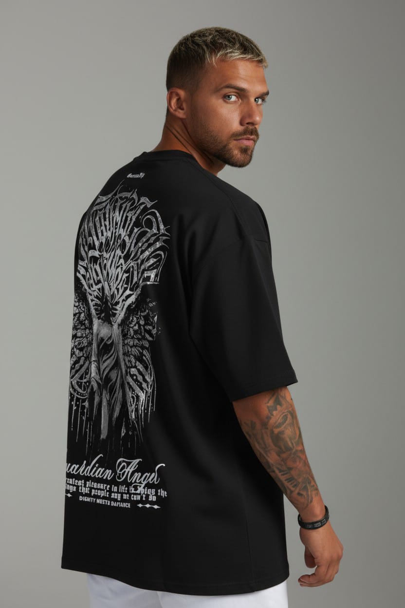 Camiseta Oversize GUARDIAN ANGEL 250gr