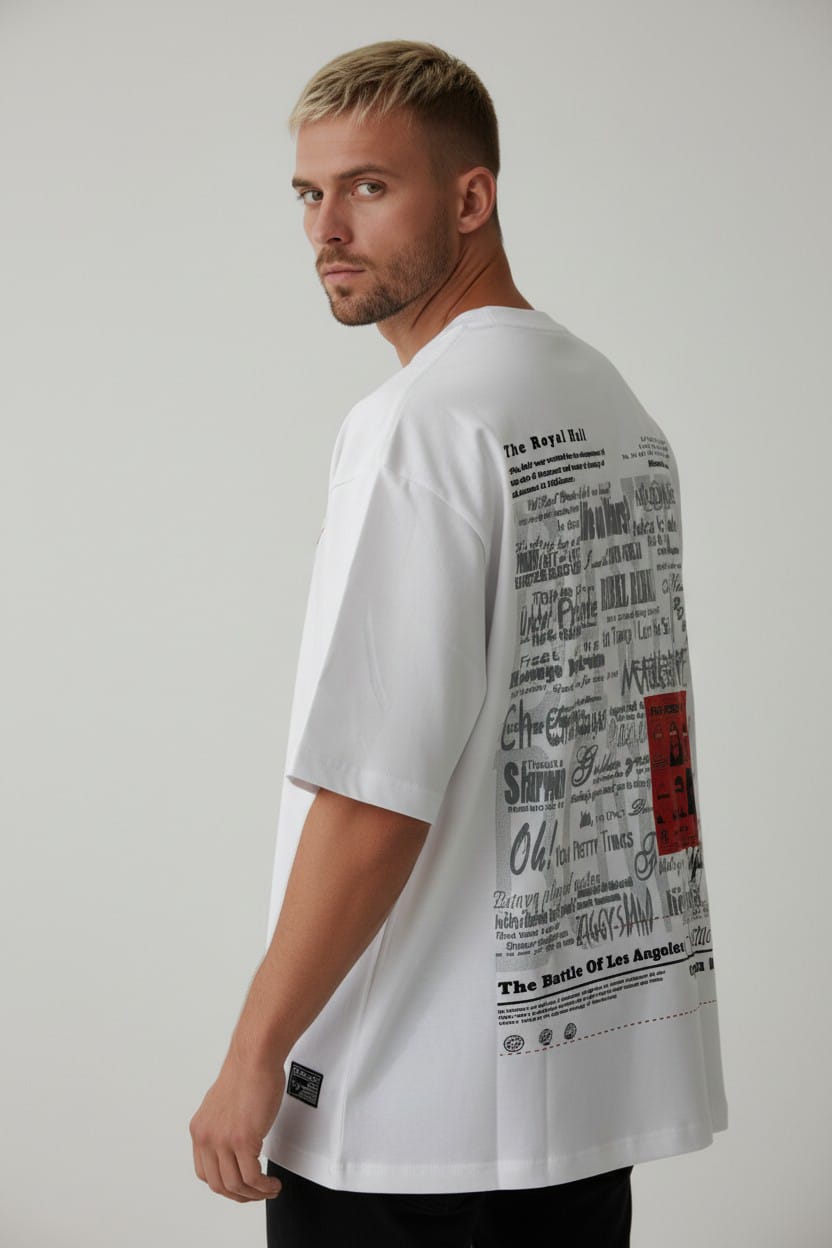 Camiseta Oversize THE ROYAL HALL GTTO 260GRS