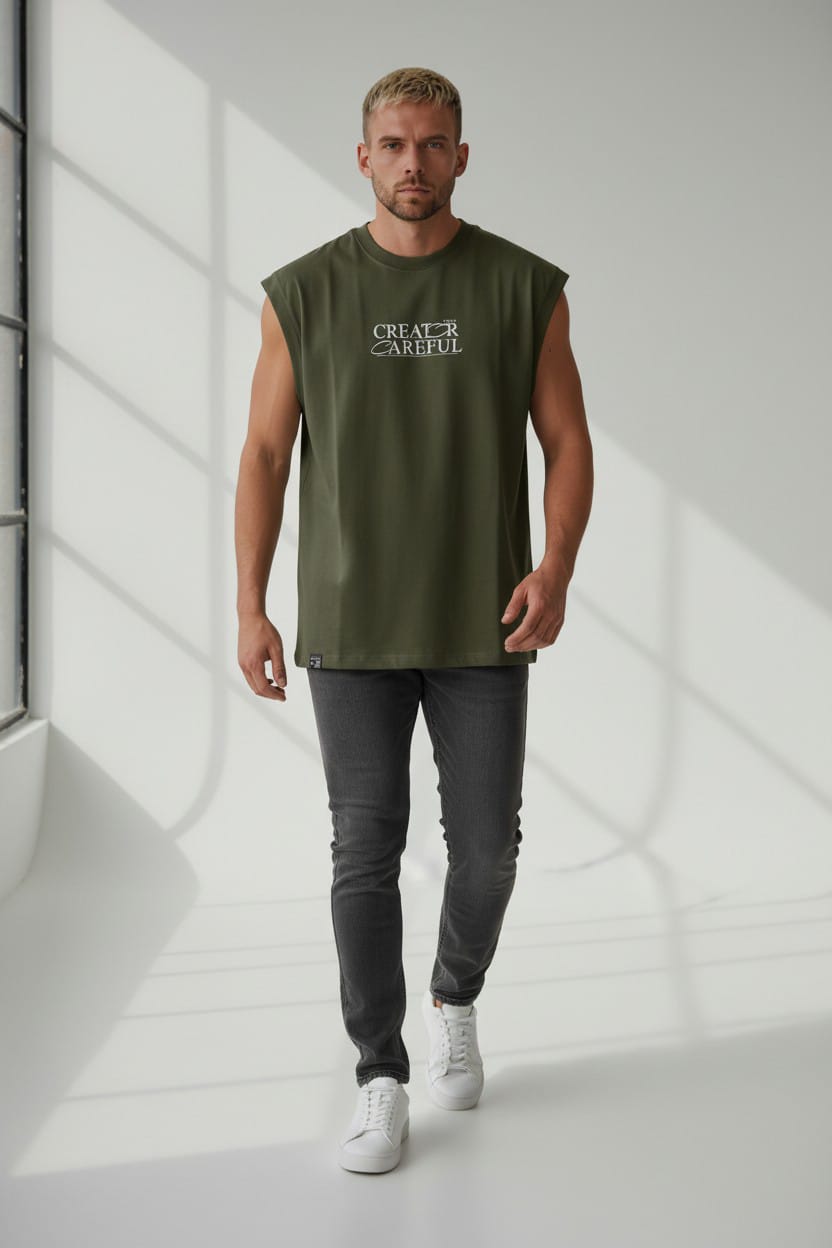 Camiseta Siza Oversize CREATOR CAREFUL 260GRS