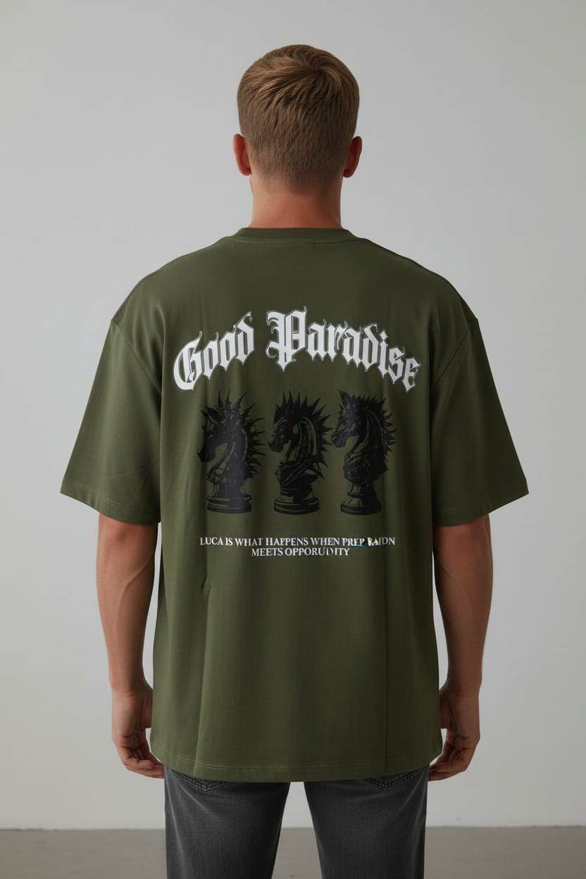 Camiseta Oversize GOOD PARADISE 260GRS