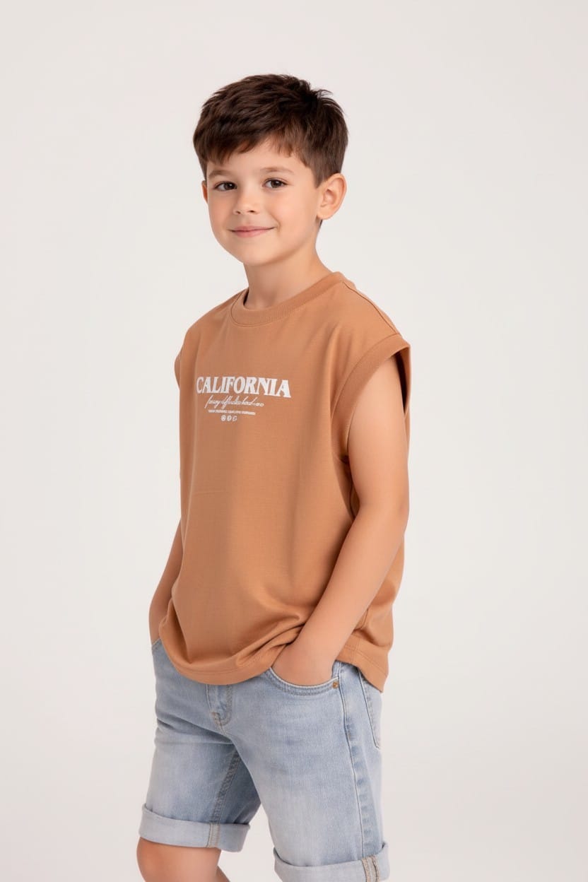 Camiseta Oversize SIza Kids RESILENT CALIFORNIA 260GRS