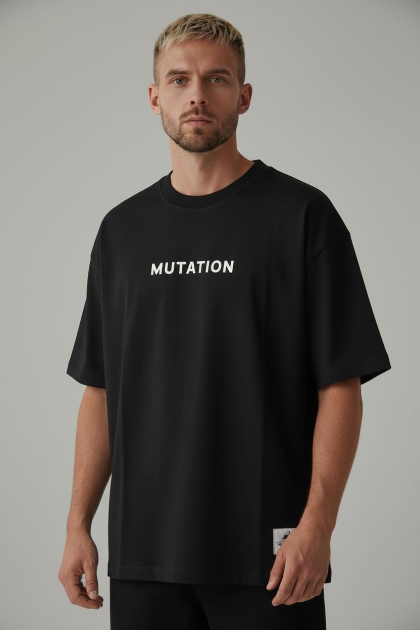 Camiseta Oversize BORN TO TRANSFORM 260GRS