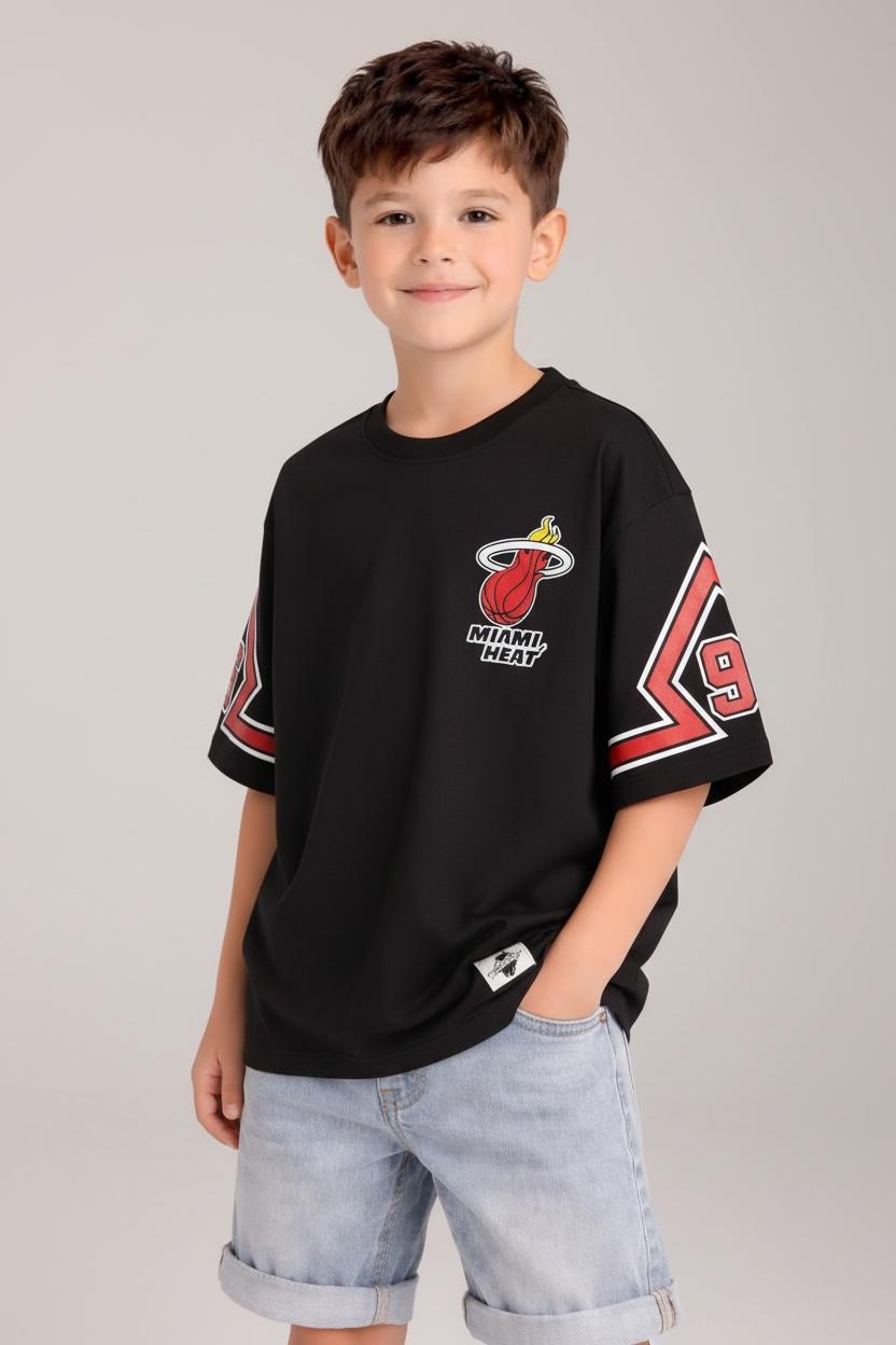 Camiseta Oversize KIDS MIAMI HEAT 260GRS