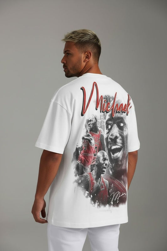 Camiseta oversize michael jordan 250gr