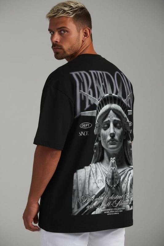 Camiseta oversize freedom 250gr