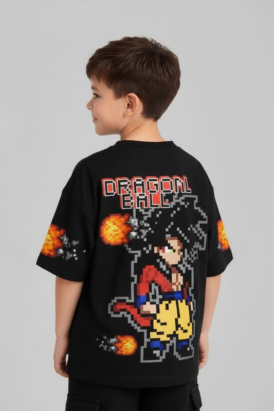 camiseta oversize dragon ball 250gr
