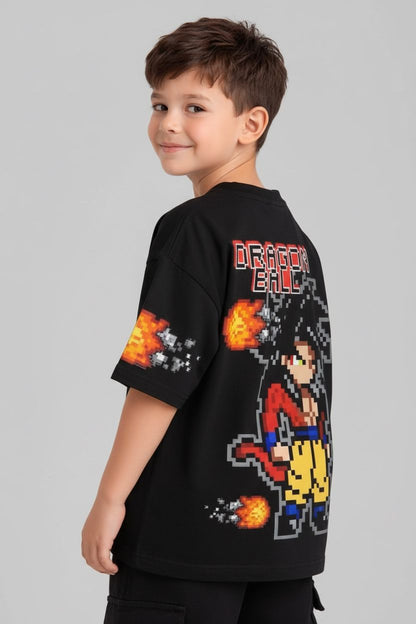 camiseta oversize dragon ball 250gr