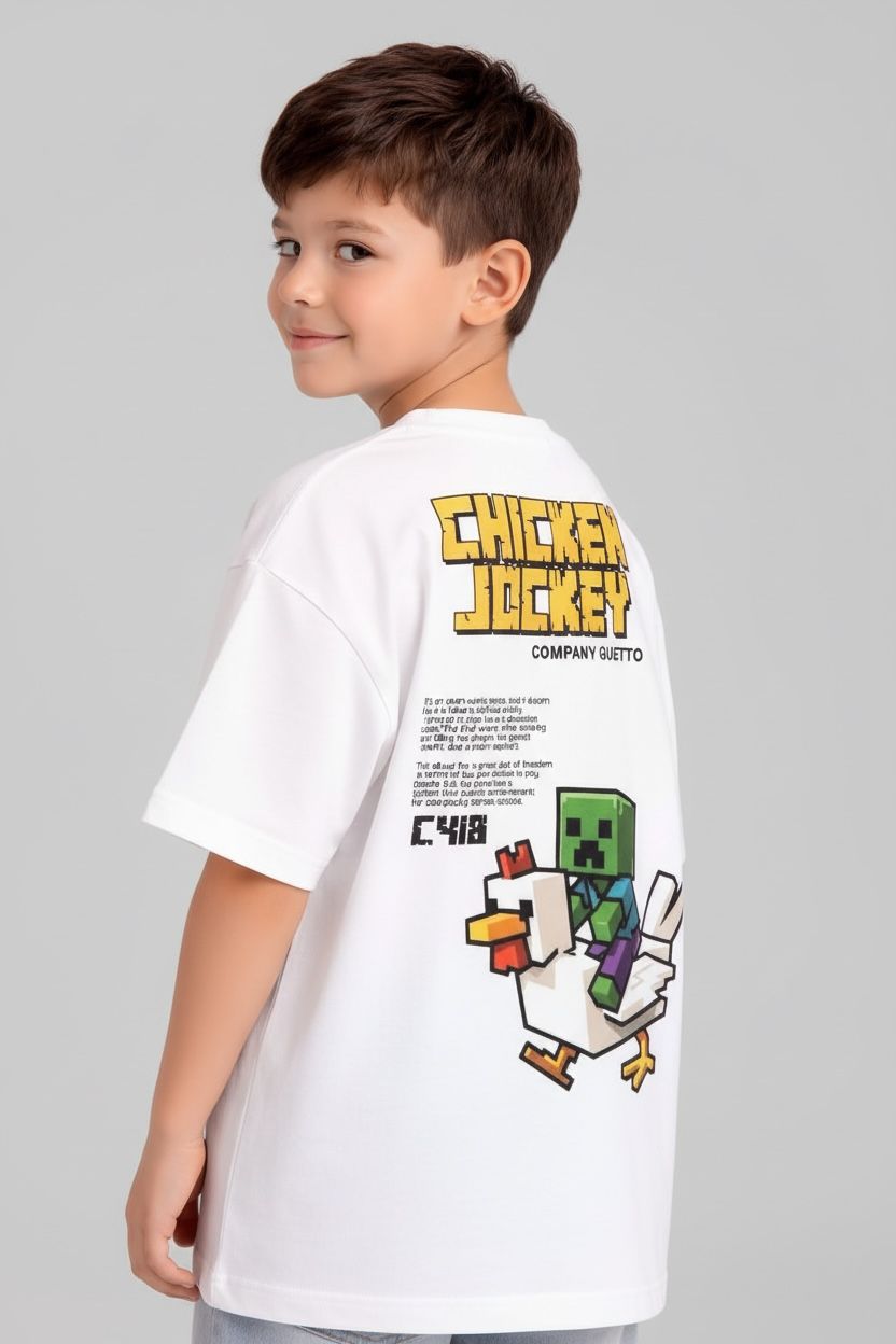 camiseta oversize chicken jokey 250gr