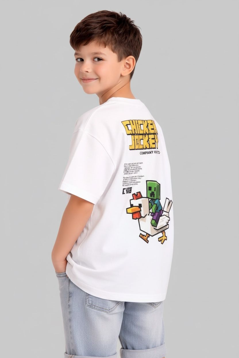 camiseta oversize chicken jokey 250gr