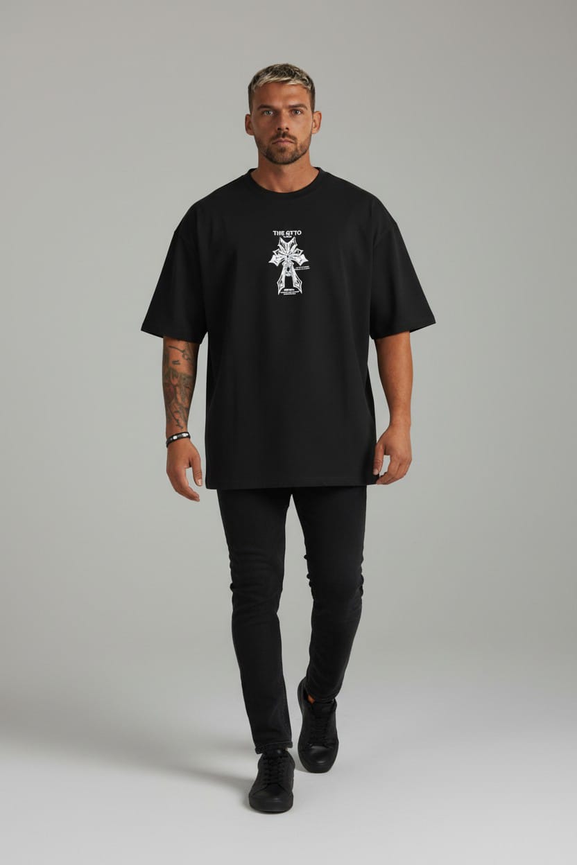 Camiseta Oversize I AM THE GTTO  250gr