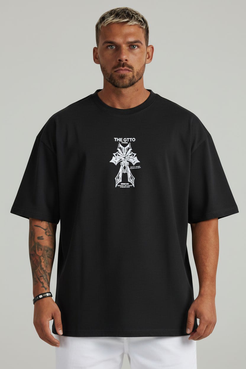 Camiseta Oversize I AM THE GTTO  250gr