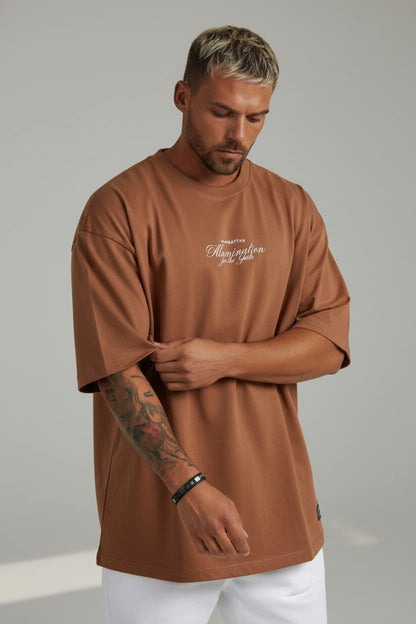 Camiseta Oversize  REF MANHATTAN  PEACE 260gr