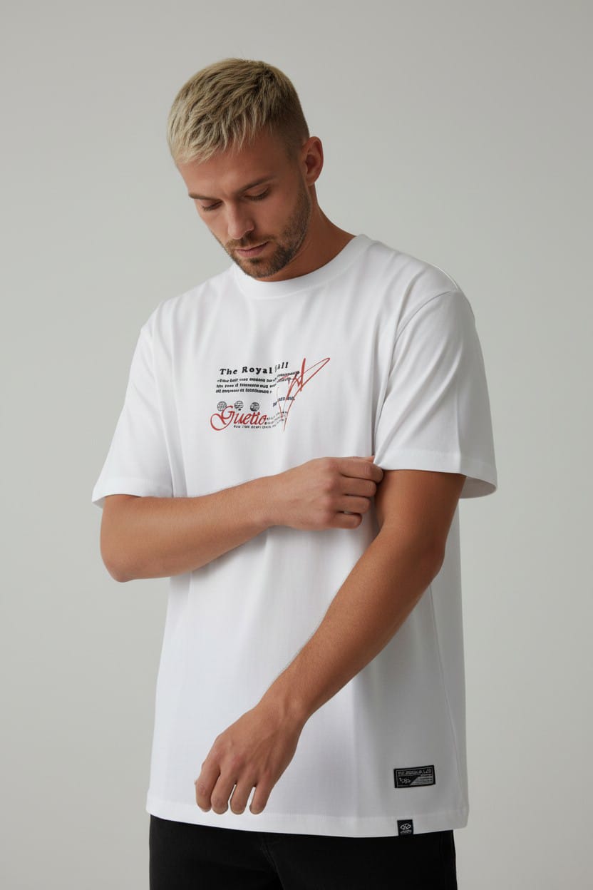 Camiseta Oversize  THE ROYAL HALL GTTO 260GRS