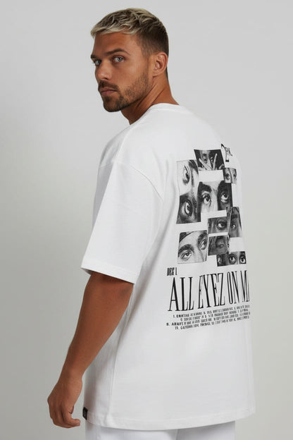 Camiseta Oversize  TUPAC ALL EYES ON ME  260GRS