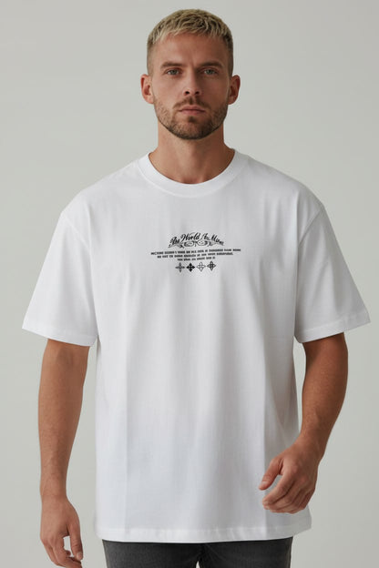 Camiseta Oversize THE WORLD IS MINE   260GRS