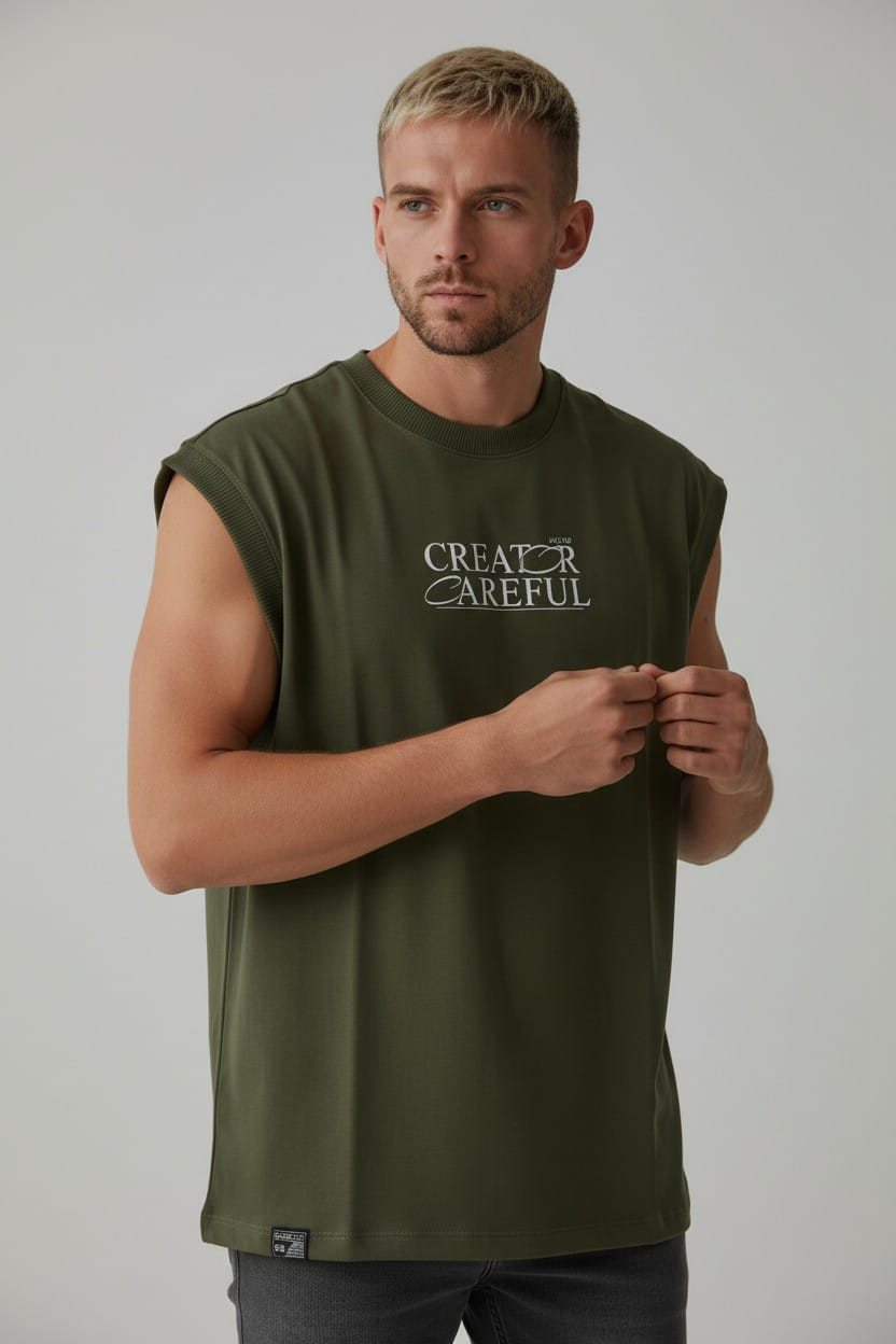 Camiseta Siza Oversize CREATOR CAREFUL 260GRS