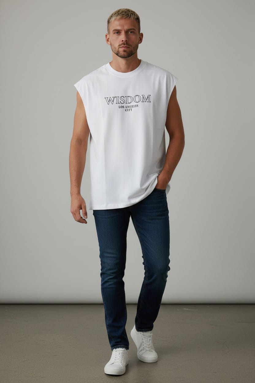 Camiseta Siza Oversize WISDOM 260GRS