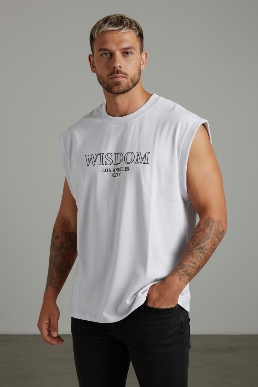 Camiseta Siza Oversize WISDOM 260GRS