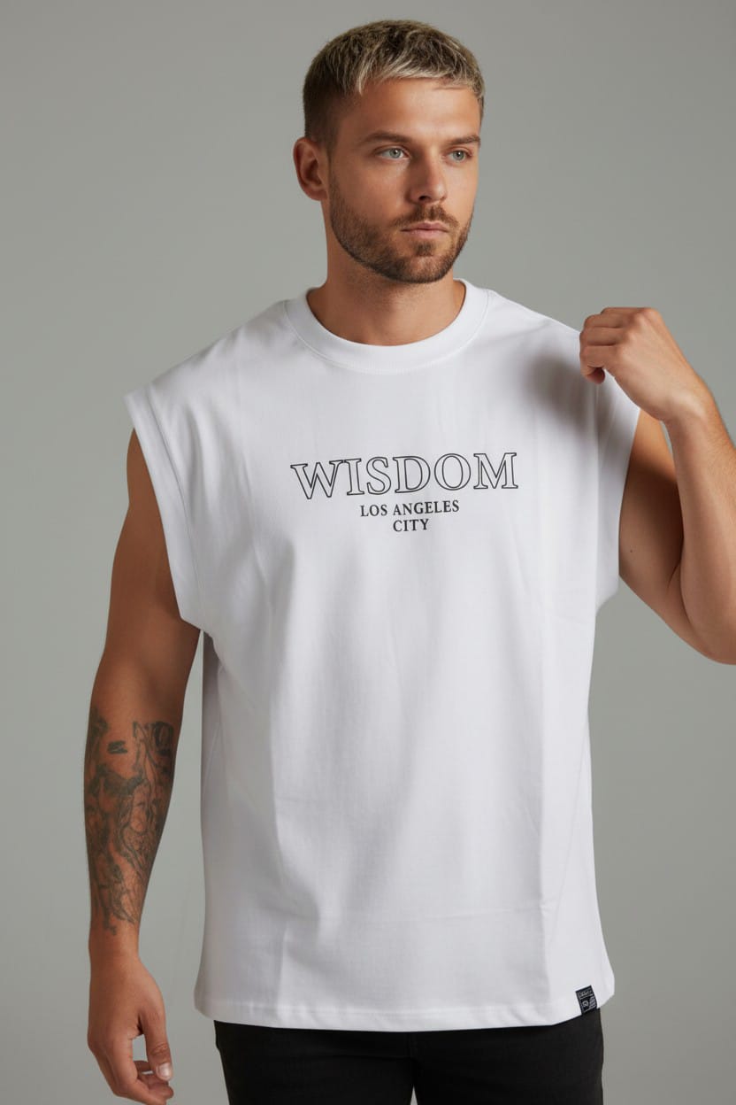 Camiseta Siza Oversize WISDOM 260GRS