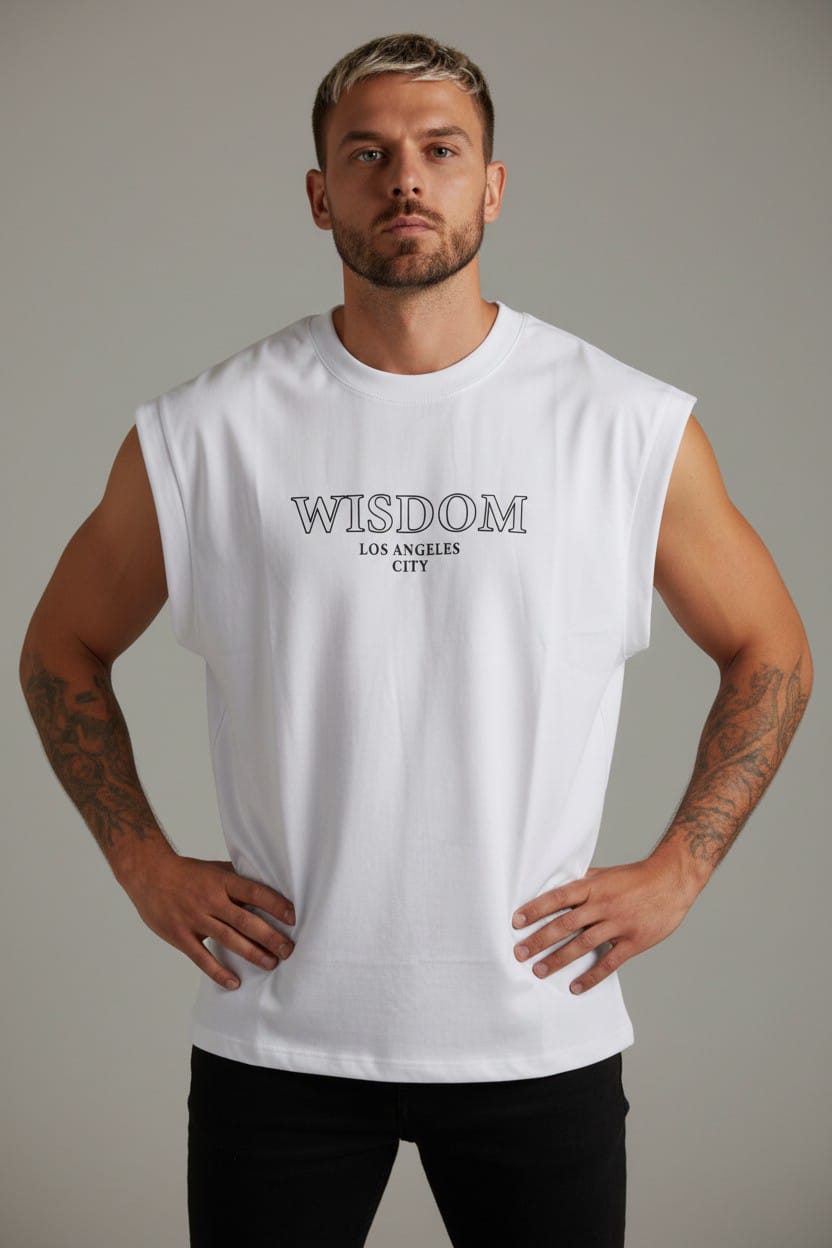 Camiseta Siza Oversize WISDOM 260GRS