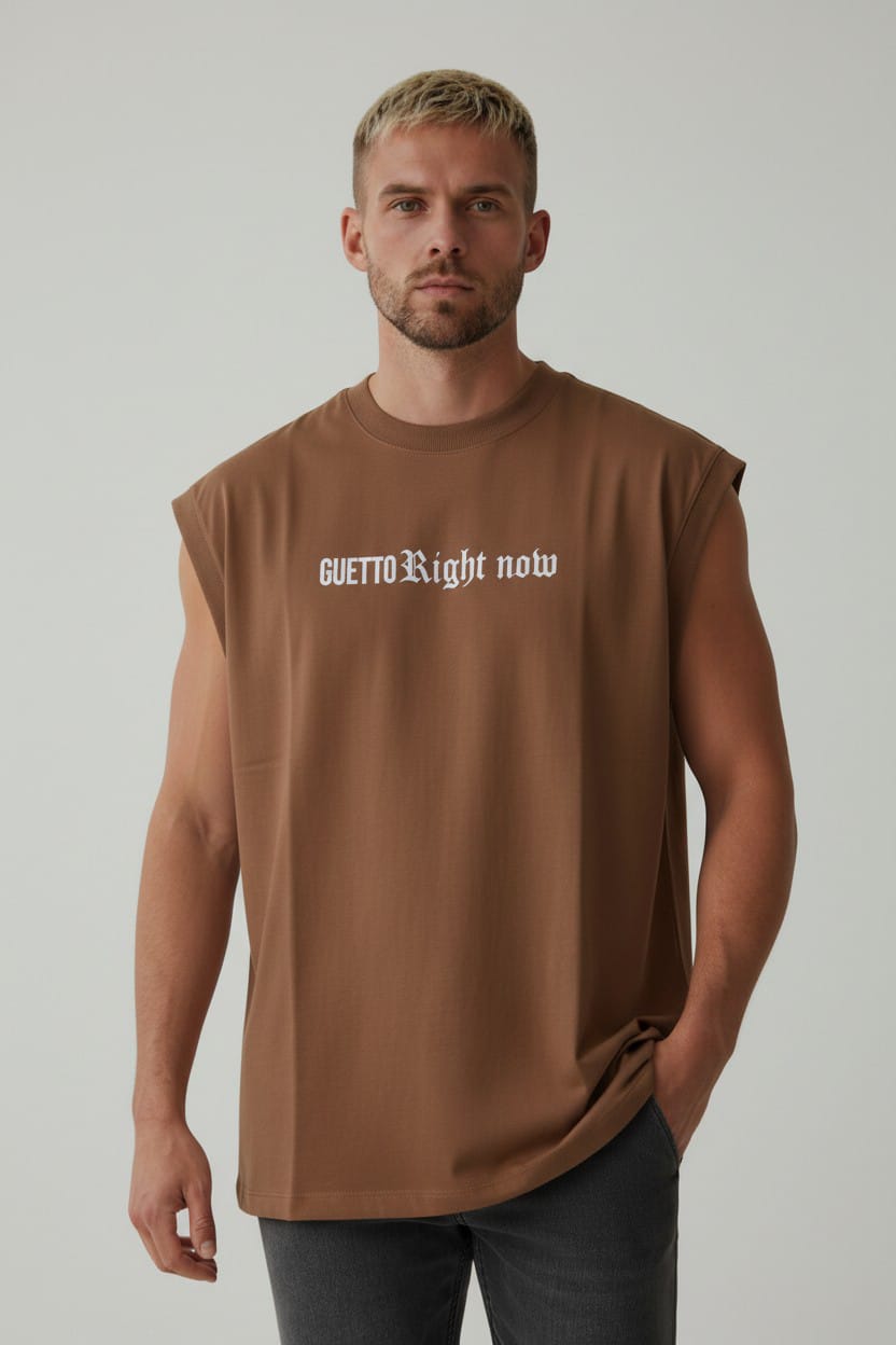 Camiseta Siza Oversize GTTO RIGHT NOW 260GRS