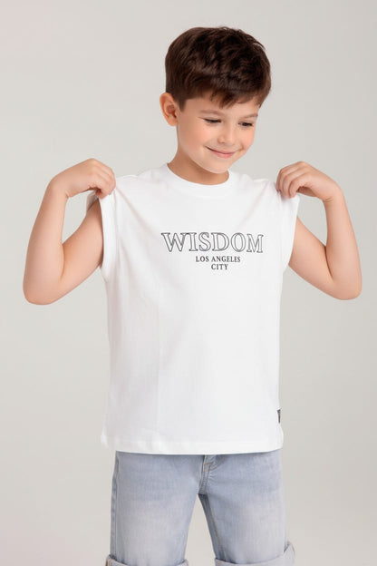 Camiseta Kids Siza Oversize WISDOM 260GRS
