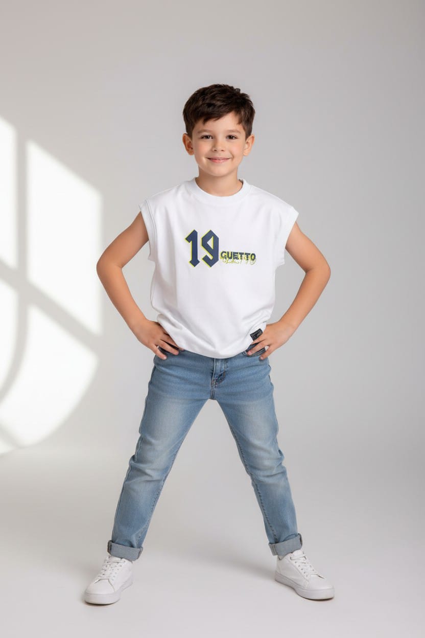 Camiseta Oversize SIza Kids 19 VICTORY 260GRS