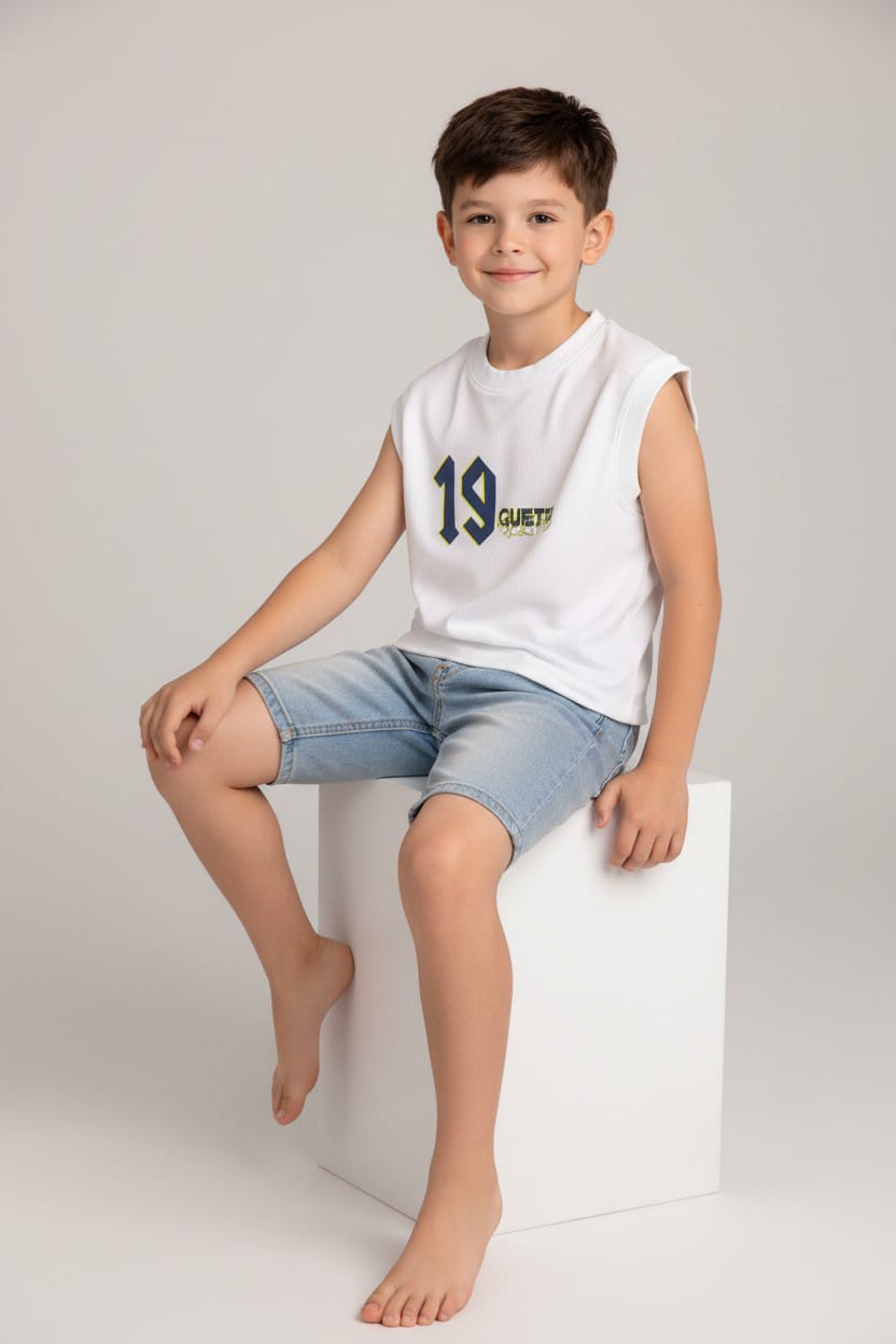 Camiseta Oversize SIza Kids 19 VICTORY 260GRS