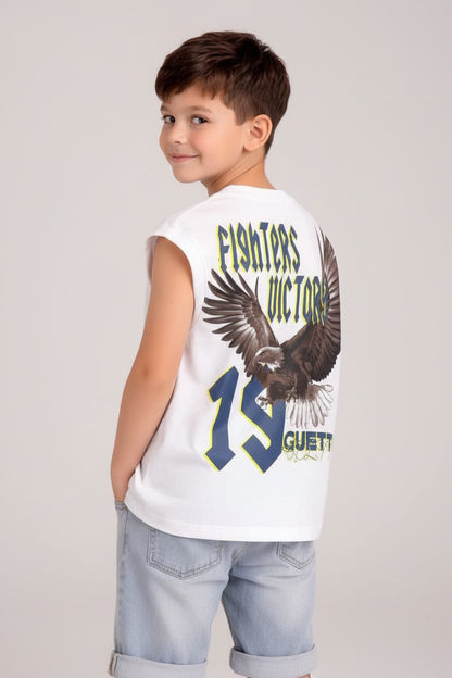 Camiseta Oversize SIza Kids 19 VICTORY 260GRS