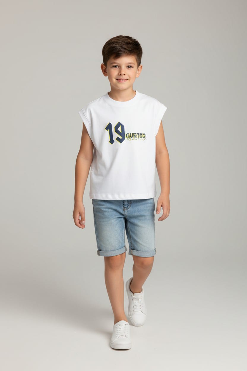 Camiseta Oversize SIza Kids 19 VICTORY 260GRS