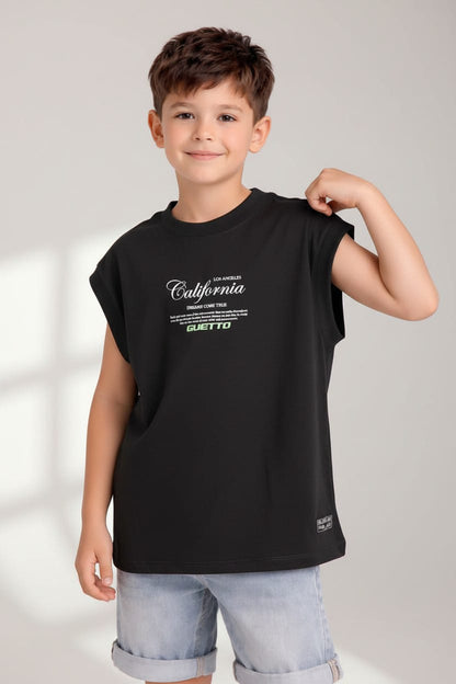 Camiseta Oversize SIza Kids BE BRAVE BE FREE 260GRS