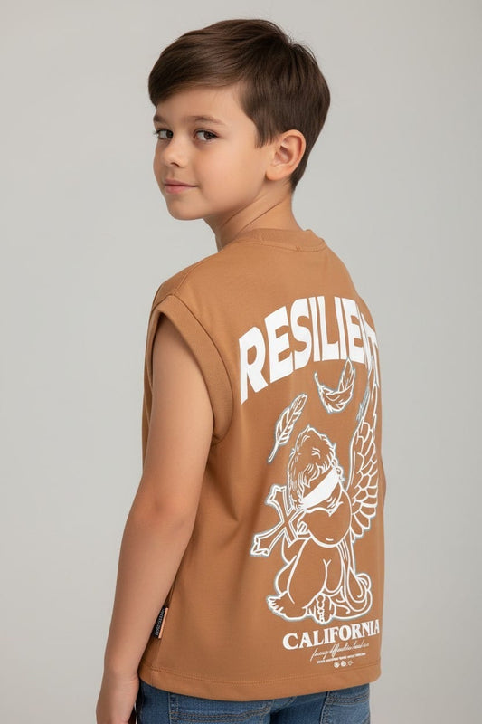 Camiseta Oversize SIza Kids RESILENT CALIFORNIA 260GRS