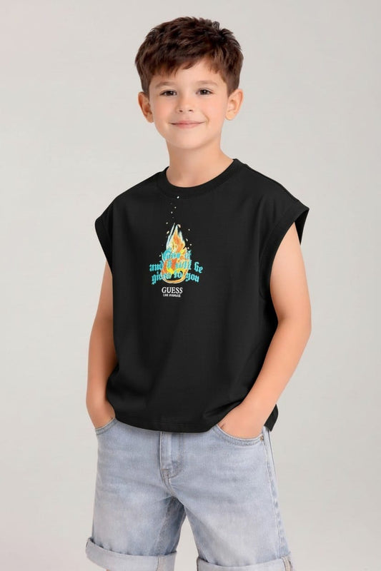 Camiseta Oversize SIza Kids GOD DONT LIKE 260GRS