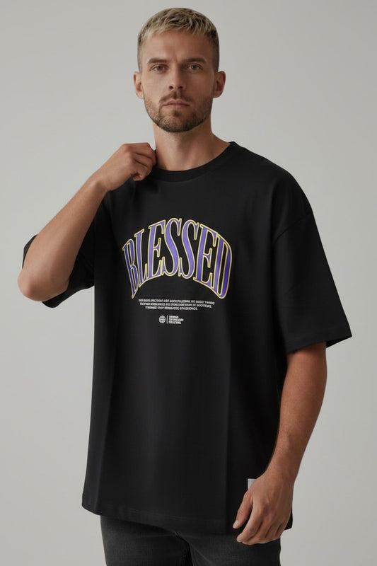 Camiseta Oversize BLESSED 260GRS