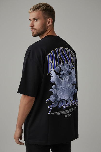 Camiseta Oversize BLESSED 260GRS