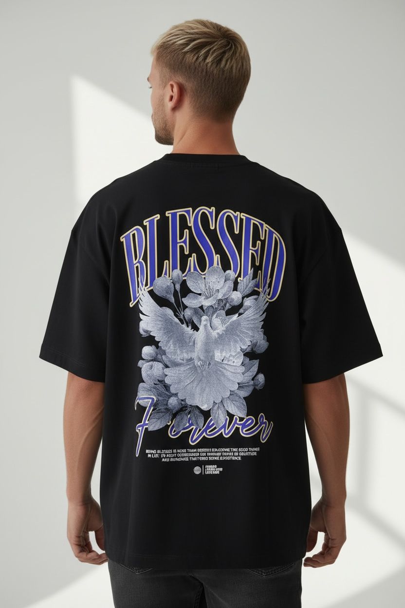 Camiseta Oversize BLESSED 260GRS