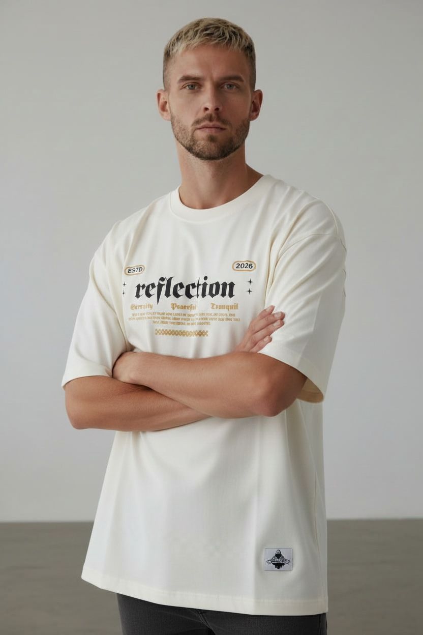Camiseta Oversize THE REFLECTION GTTO 260 GRS