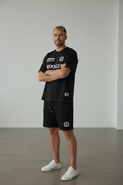 Conjunto Oversize BROOKLIYN SPORT BLACK 310GRS