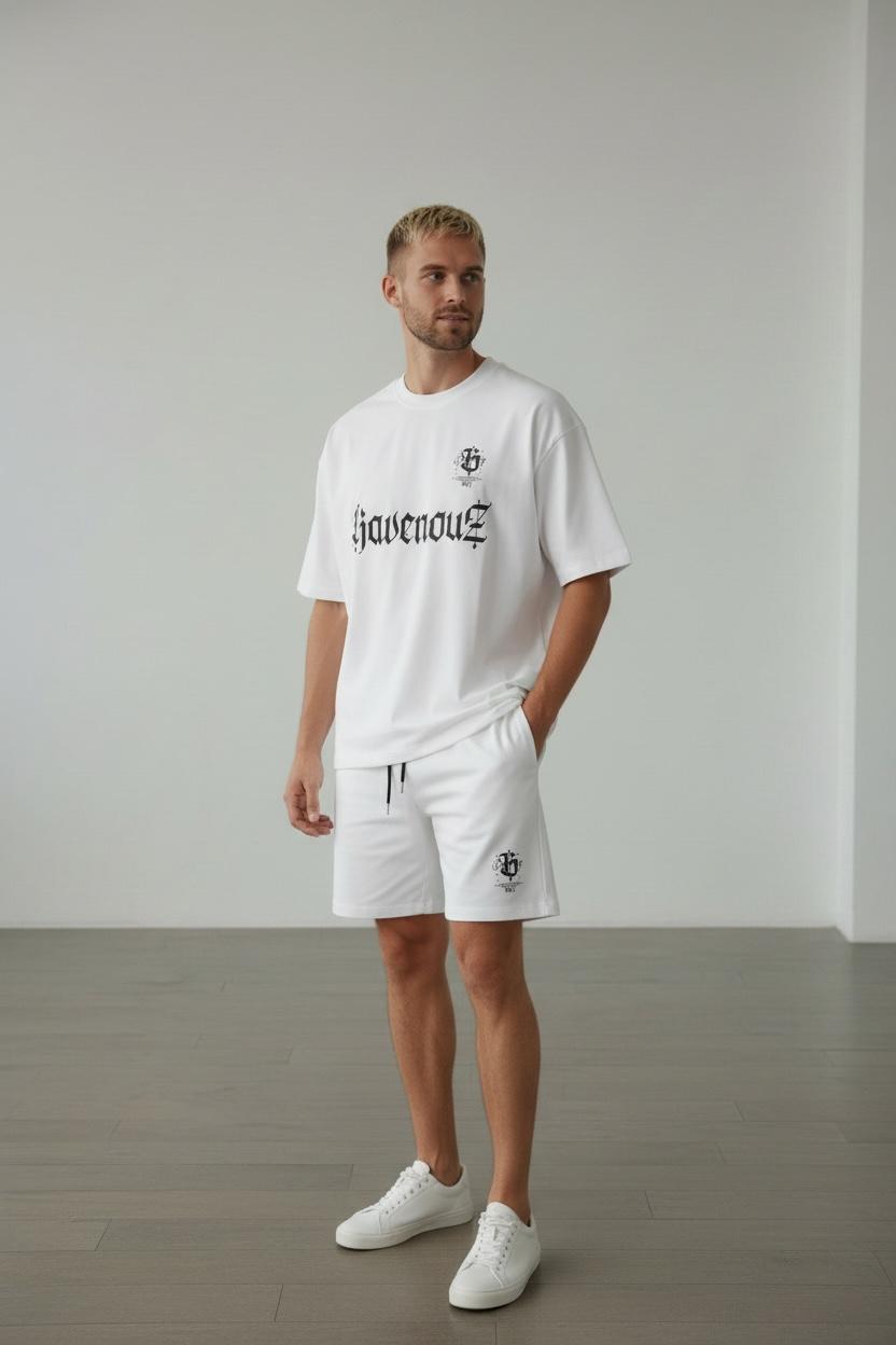 Conjunto Oversize RAVENOUZ WHITE 310GRS