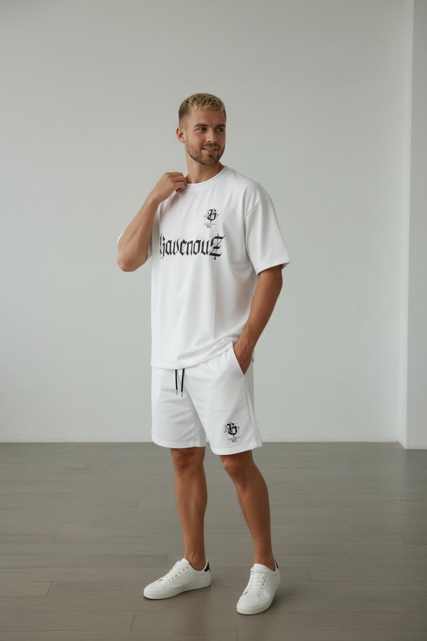 Conjunto Oversize RAVENOUZ WHITE 310GRS