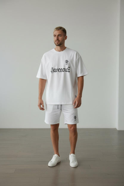 Conjunto Oversize RAVENOUZ WHITE 310GRS