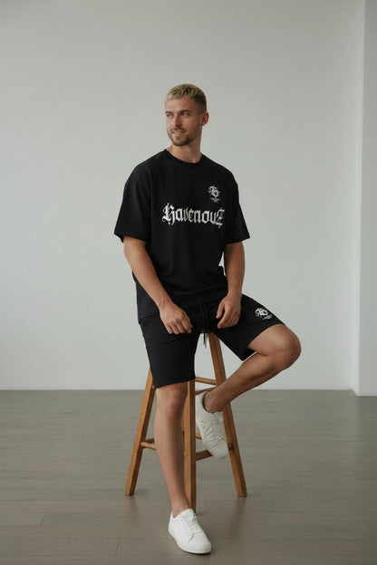 Conjunto Oversize RAVENOUZ BLACK 310GRS