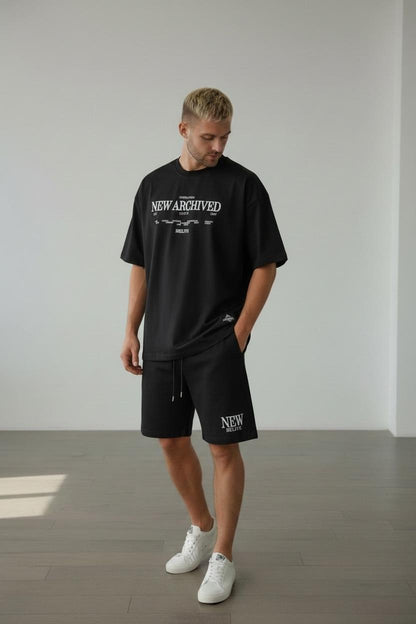 Conjunto Oversize NEW ARCHIVED BLACK 310GRS