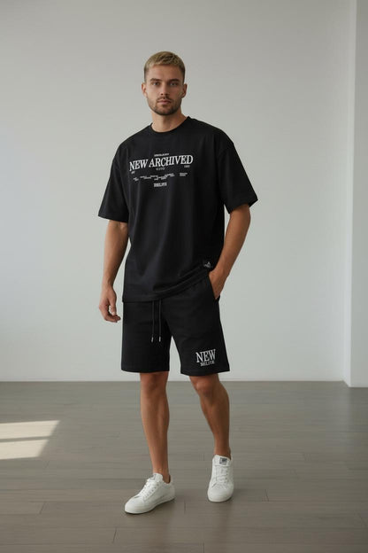 Conjunto Oversize NEW ARCHIVED BLACK 310GRS
