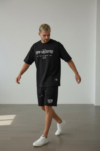 Conjunto Oversize NEW ARCHIVED BLACK 310GRS