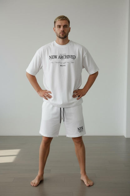 Conjunto Oversize NEW ARCHIVED WHITE 310GRS