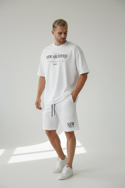 Conjunto Oversize NEW ARCHIVED WHITE 310GRS